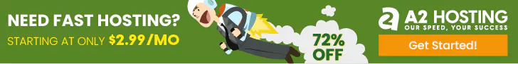 An image banner of a2hosting