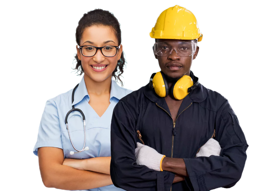 A picture of a strong and highly experience refugee